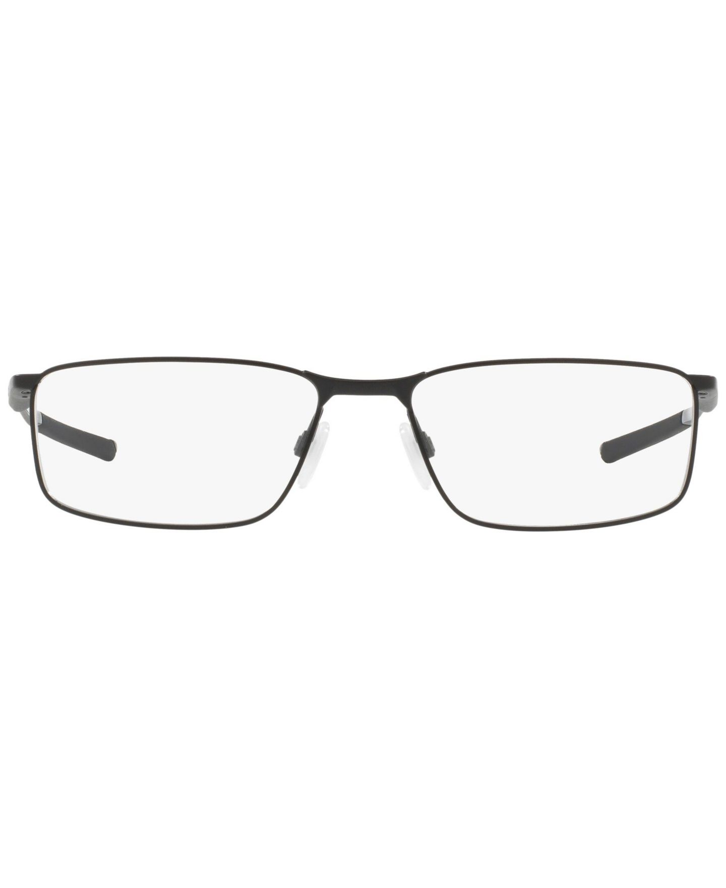 Мужские очки Oakley Man Rectangle Metal OX3217 Socket 5.0 Eyeglasses, цвет: Чёрный — фото 2