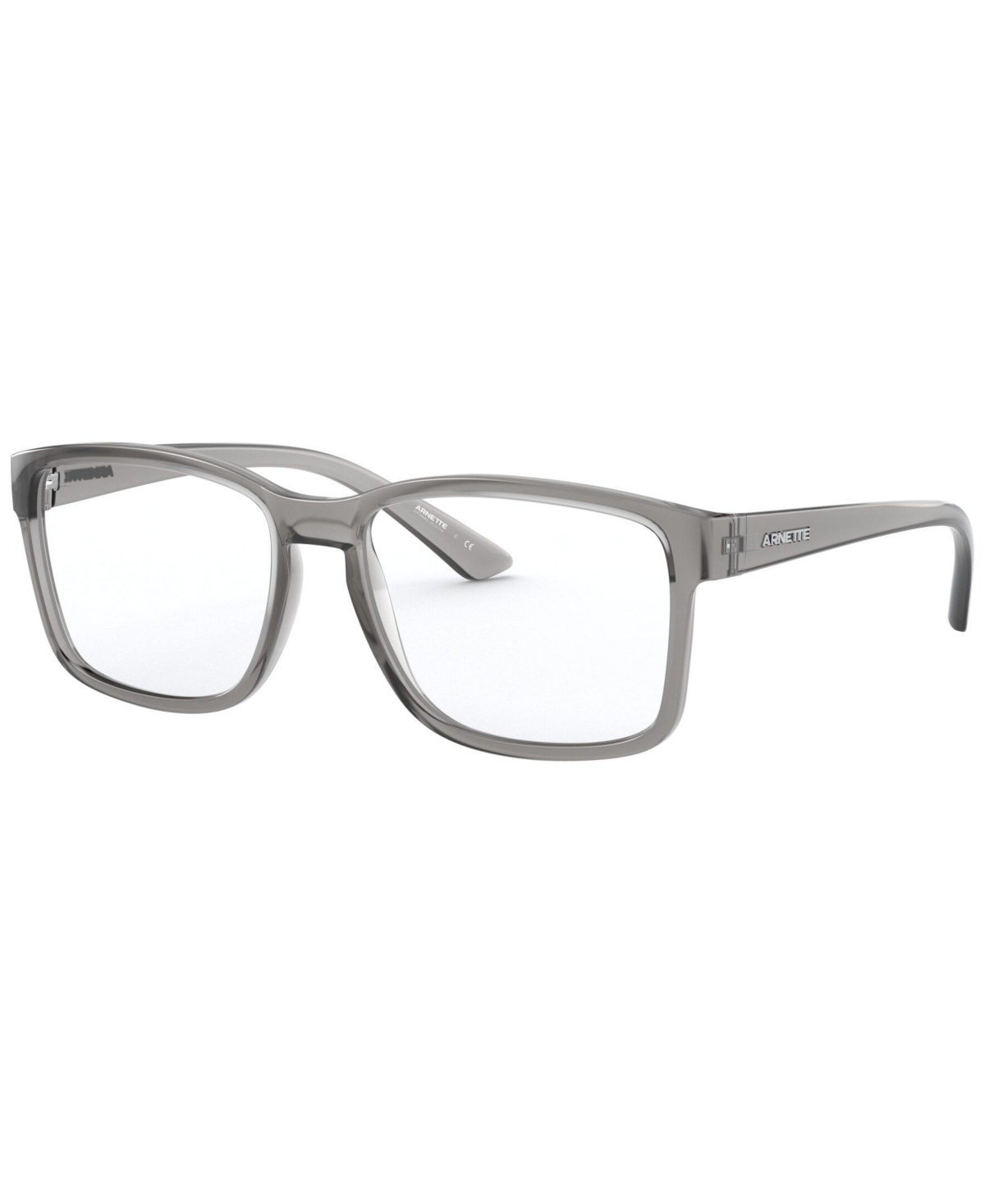 AN7177 Men's Square Eyeglasses - Transparent Gray