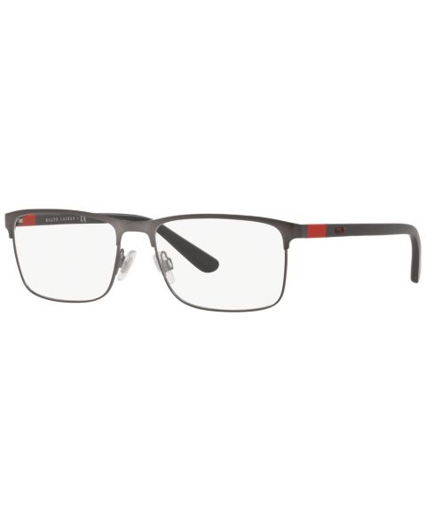 Мужские очки Polo Ralph Lauren Man Rectangle Metal PH1190 Eyeglasses, цвет: Тёмный графитовый металлик