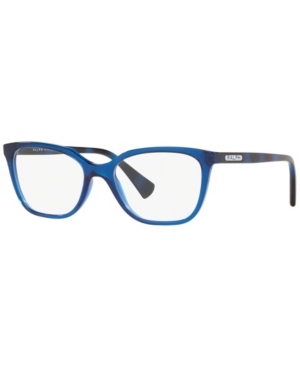 Ralph By Ralph Lauren Ra7110 Women's Square Eyeglasses In Blue