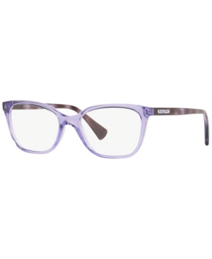 Ralph By Ralph Lauren Ra7110 Women's Square Eyeglasses In Purple