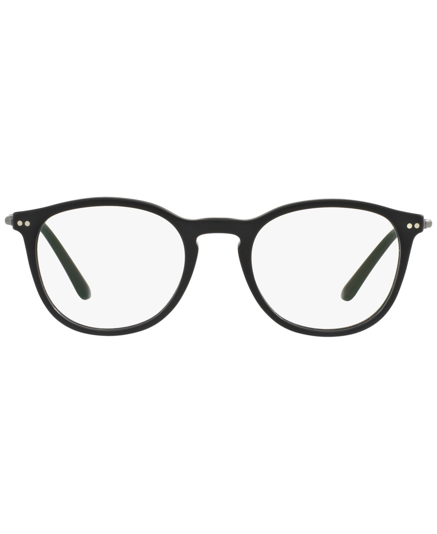Мужские очки Giorgio Armani Man Panthos Plastic AR7125 Eyeglasses, цвет: Чёрный — фото 3