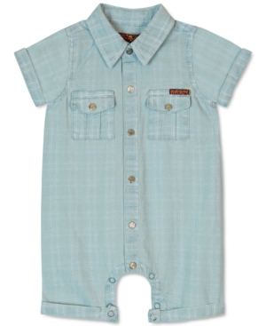 7 For All Mankind Baby Boys Cotton Denim Coverall