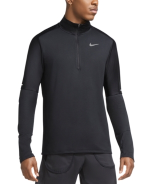 NIKE MEN'S DRI-FIT ELEMENT HALF-ZIP RUNNING TOP