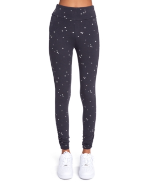 Sundown By Splendid Juniors' Camino Star-Print Leggings