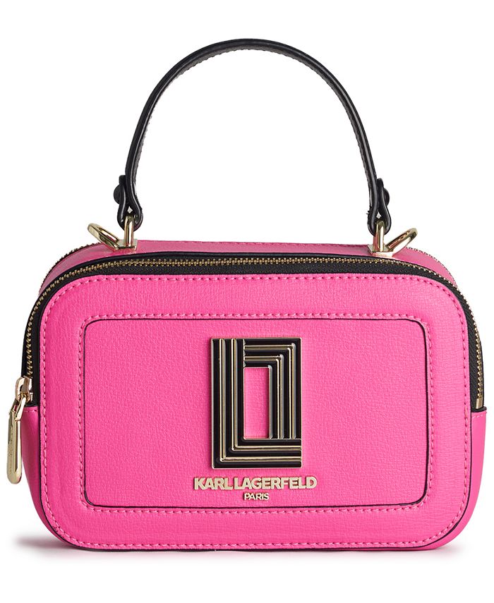 Karl Lagerfeld Paris Simone Lunchbox Crossbody & Reviews Handbags