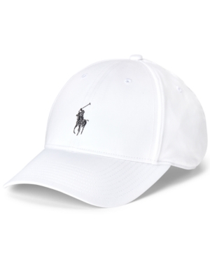Polo Ralph Lauren Men's New Bond Cotton Chino Baseball Cap In White