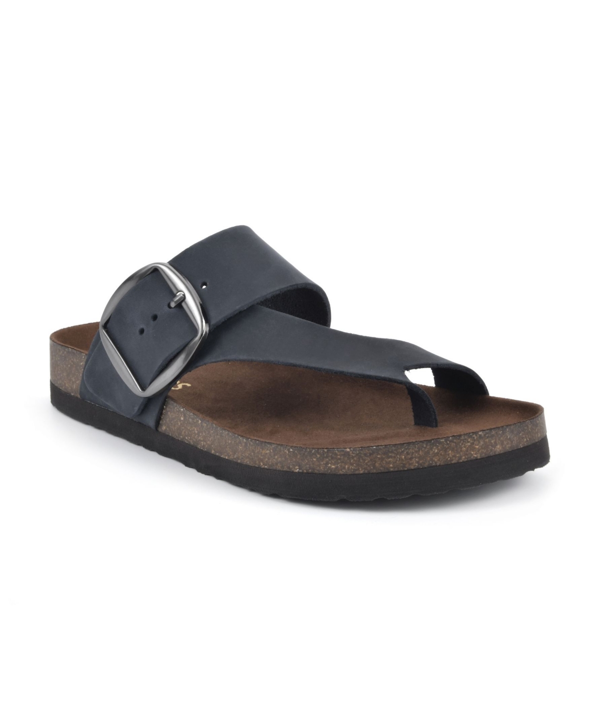 Women's Harley Footbed Sandals - Navy, Leather
