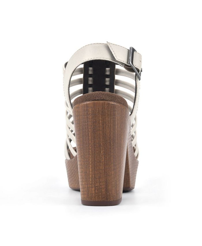 White Mountain Women's Astonish Platform Clog Sandals & Reviews