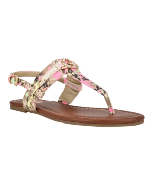 Gbg Los Angeles Women's Leedia Thong Flat Sandals Women's Shoes