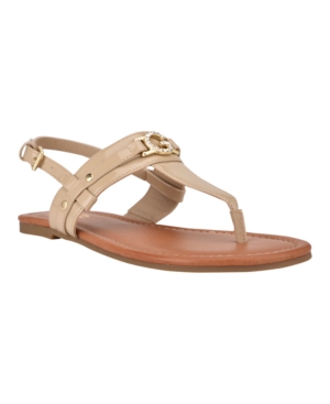 Gbg Los Angeles Women's Leedia Thong Flat Sandals Women's Shoes