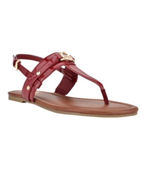 Gbg Los Angeles Women's Leedia Thong Flat Sandals Women's Shoes