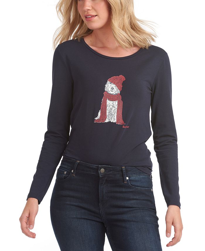 Barbour Fareham DogGraphic TShirt Macy's