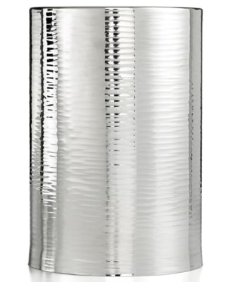 Hotel Collection - Hammered Metal Trash Can