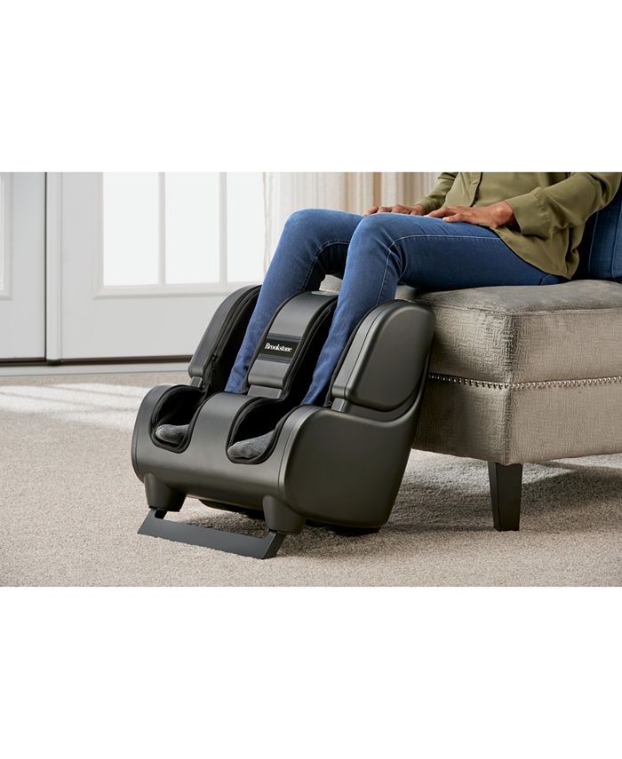 Brookstone Fs4 Therasqueeze Foot And Calf Massager Macys 2564