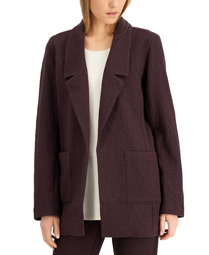 Eileen Fisher NotchCollar Jacket Macy's