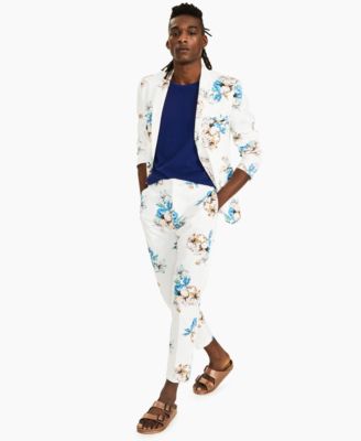 INC International Concepts - Men's Tropical Floral Print Pants