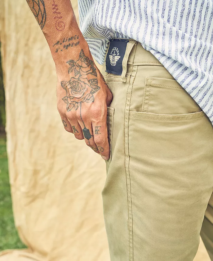 Men's Jean Cut Straight-Fit All Seasons Tech Khaki Pants - thumbnail 8