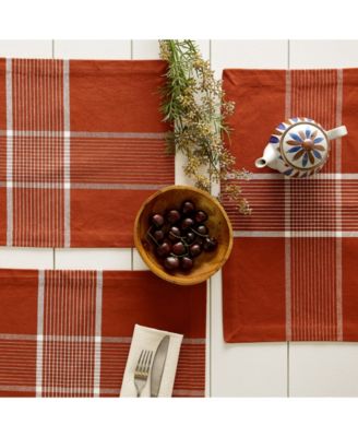 Fiesta Check Placemat, Set of 6