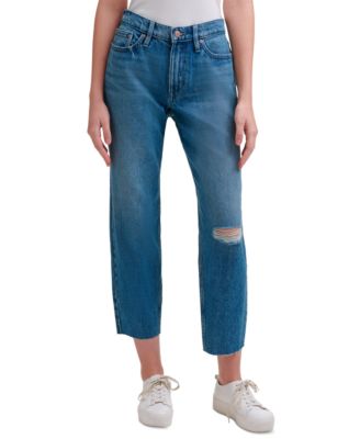 Women Denim CALVIN KLEIN JEANS W Mom Jeans da130 dark blue stone shank icn  (J20J213329 1BJ) – Queens 💚