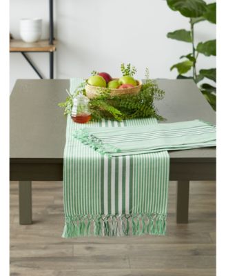 Stripes with Fringe Placemat, Set of 6