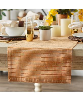 Farmhouse Gingham Table Runner