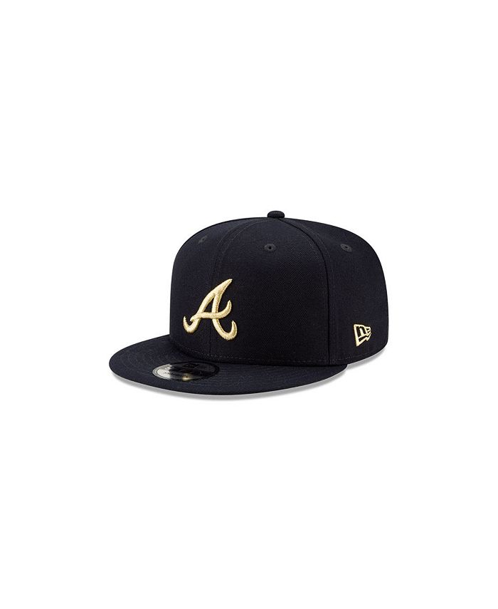 New Era Atlanta Braves Gold and Ice 9FIFTY Snapback Cap - Macy's