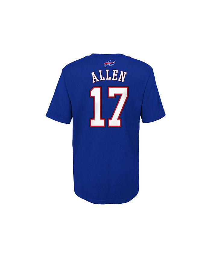 Nike Little Boys and Girls Buffalo Bills Mainliner Player T-shirt - Josh  Allen - Macy's