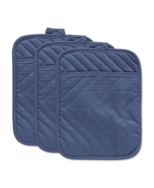 Design Import Quilted Potholder Set of 3