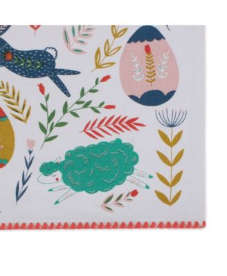 Easter Folk Garden Placemats 13" x 19", Set of 6