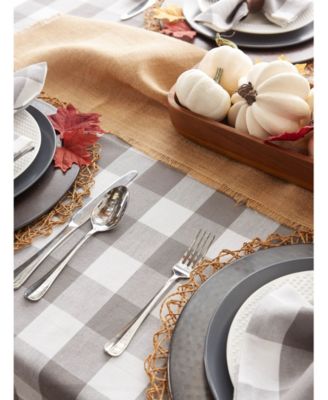 Buffalo Check Tablecloth, 60" x 120"