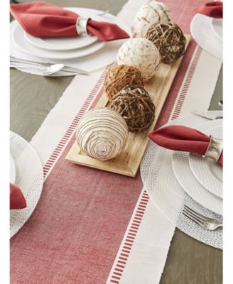 Dobby Stripe Table Runner, 13" x 72"