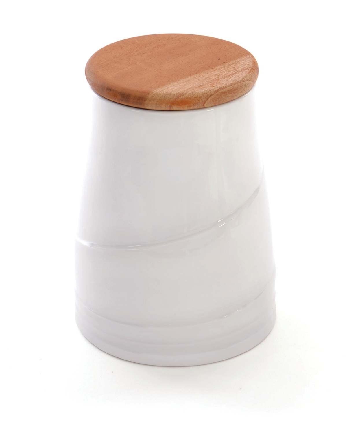 Essentials 2.1qt Porcelain Jar with Lid - White