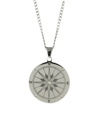 ladies compass necklace