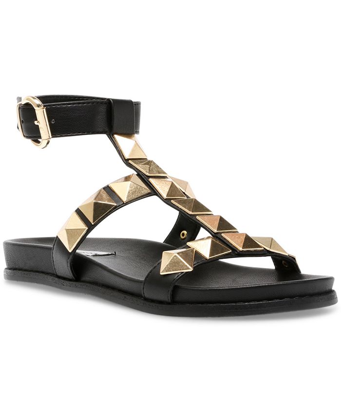 Steve Madden Women's Daft Studded Gladiator Sandals - Macy's