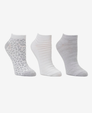 Cuddl Duds Women's 3-Pk Low-Cut Socks