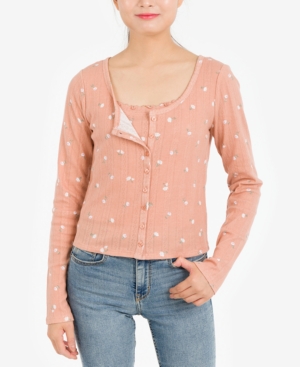 Hippie Rose Juniors' Cardigan & Tank Top Set
