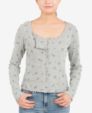 Hippie Rose Juniors' Cardigan & Tank Top Set