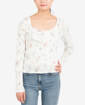 Hippie Rose Juniors' Cardigan & Tank Top Set