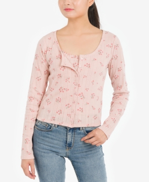 Hippie Rose Juniors' Cardigan & Tank Top Set