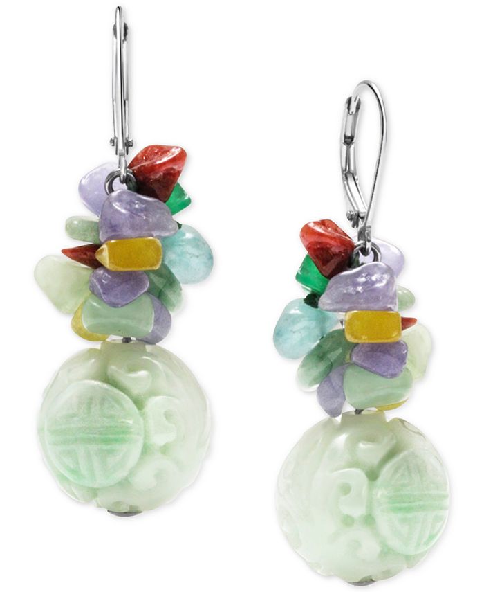 Macy's top jade earrings