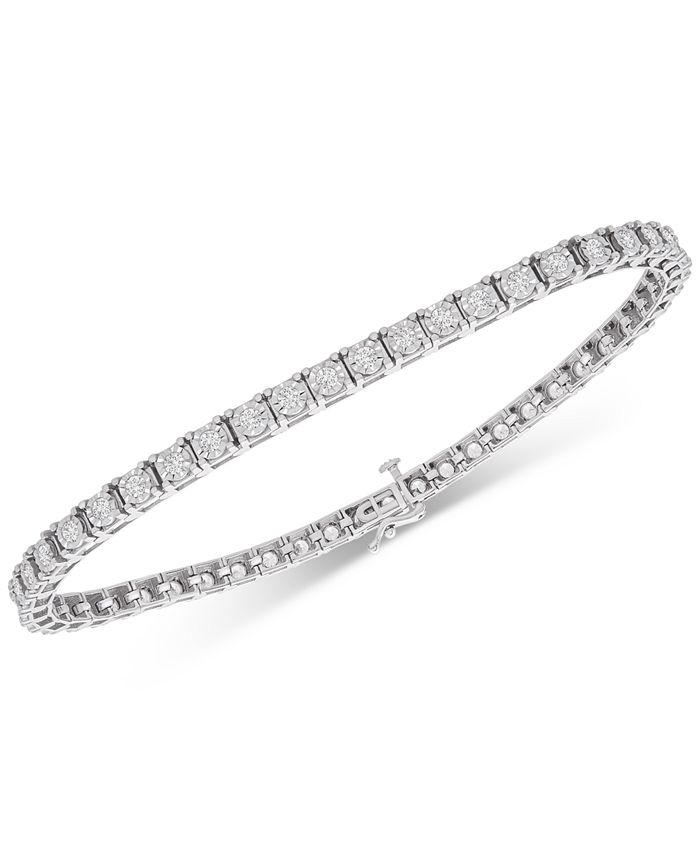 Diamond tennis deals bracelet macys