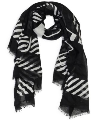 Calvin Klein - Oversized Calvin Logo Square Scarf