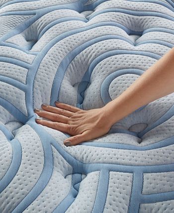 Serta - Perfect Sleeper Luminous Sleep 17.5" Medium Firm Pillow Top Mattress- Full