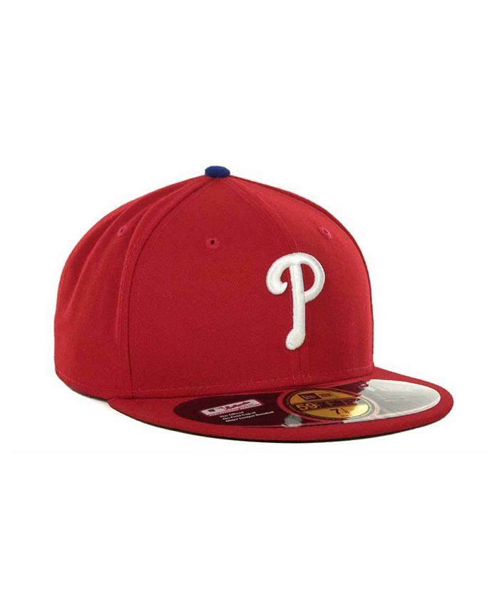 New Era Philadelphia Phillies Authentic Collection 59FIFTY Hat - Macy's
