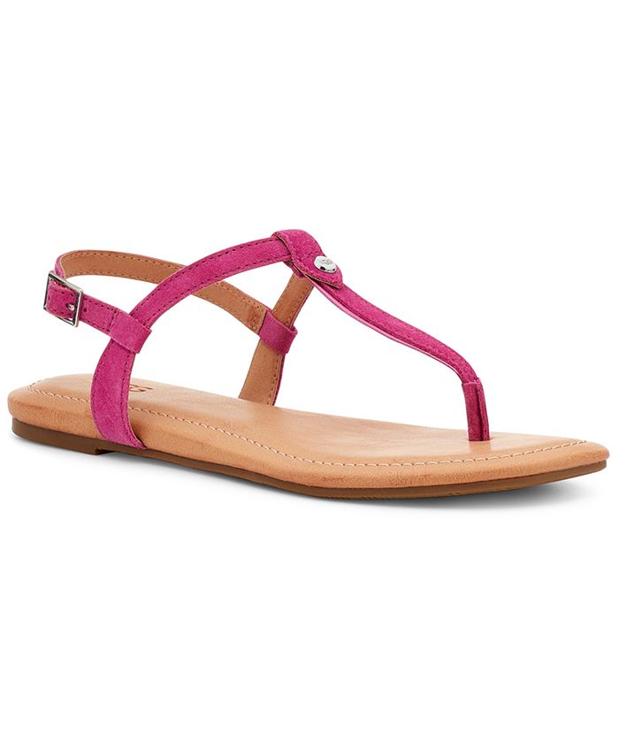 UGG® Women's Madeena T-Strap Slingback Sandals - Macy's