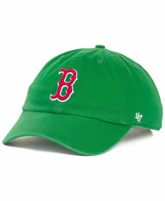 green and red boston red sox hat