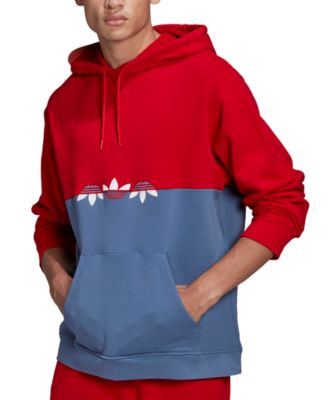 adidas trefoil hoodie macys