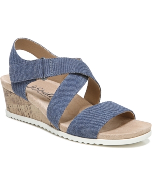 LifeStride Sincere Strappy Wedge Sandals Women's Shoes