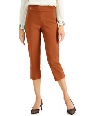 jm collection studded pull on pants